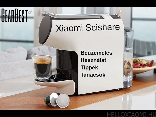 Xiaomi Scishare kapszulás kávéfőző bemutató