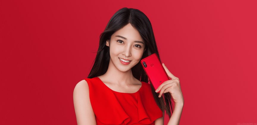 piros Xiaomi Redmi 6 Pro