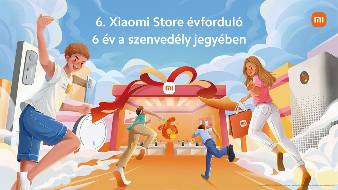 6th anniversary Xiaomi products with gifts!