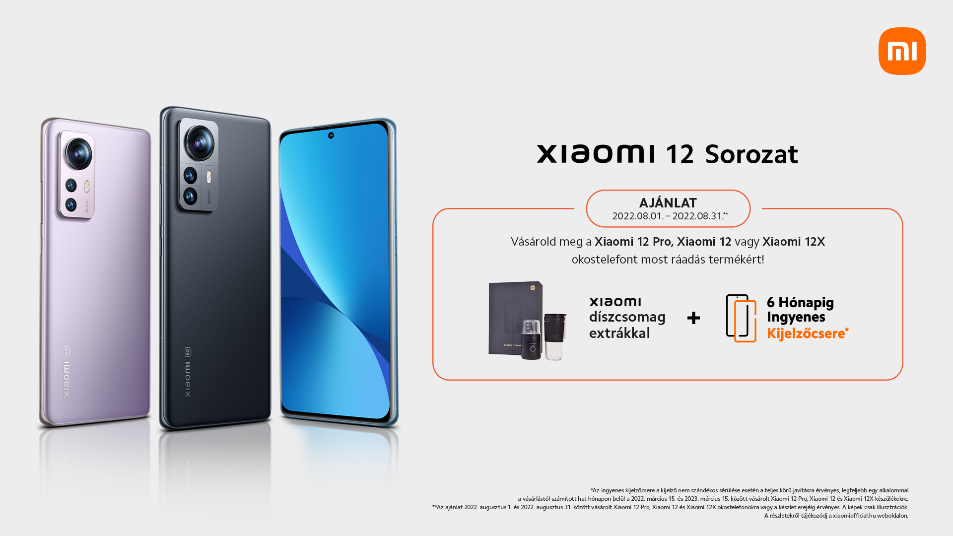 Xiaomi 12 Seriaes Gift Box utolsó lehetőség!!!