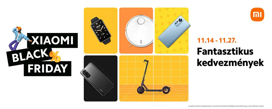 Xiaomi Black Friday: robotporszívók