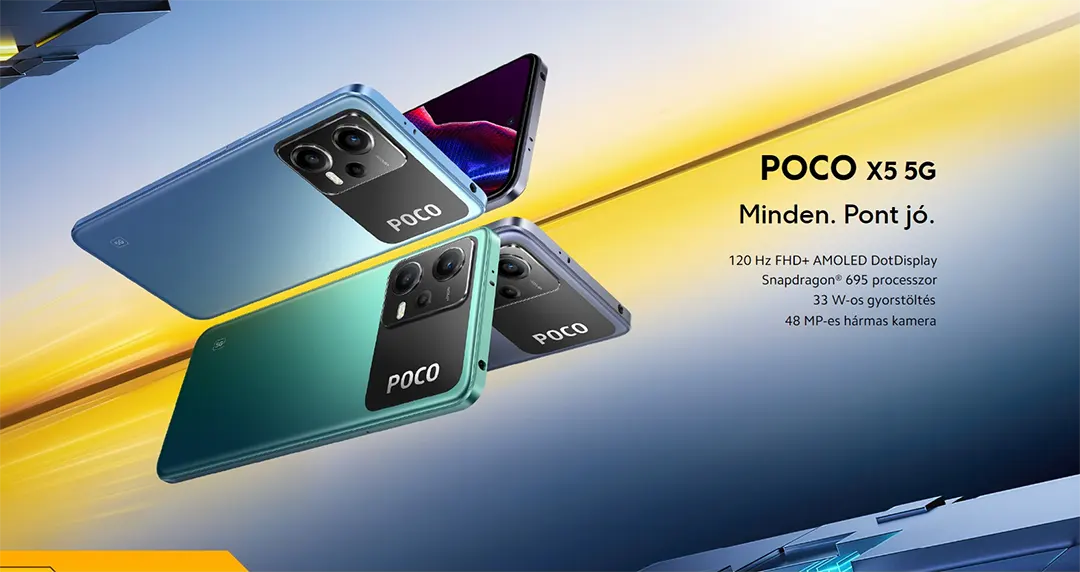 Megjelent a POCO X5 5G és POCO X5 Pro 5G MIUI 14 felülettel