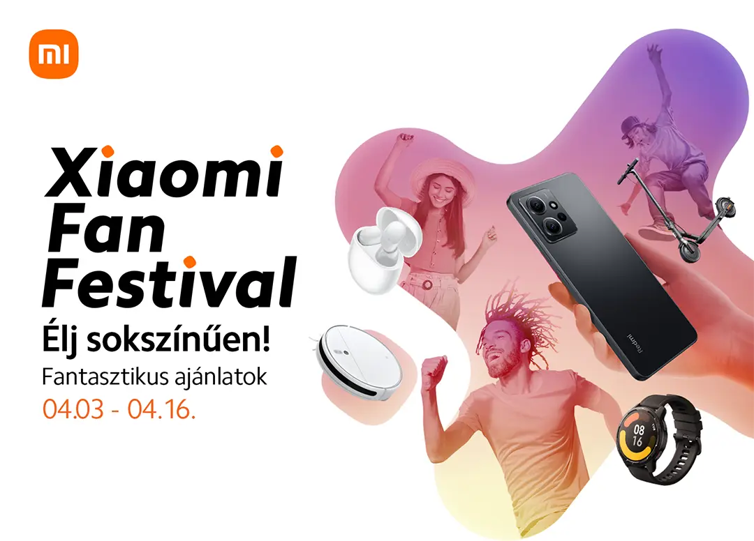 Xiaomi Fan Festival: hatalmas akciók, kuponok várnak rátok!