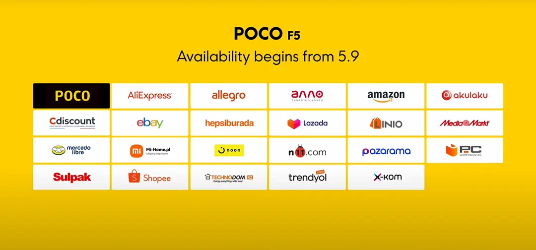 Bemutatták a POCO F5 és POCO F5 Pro telefonokat