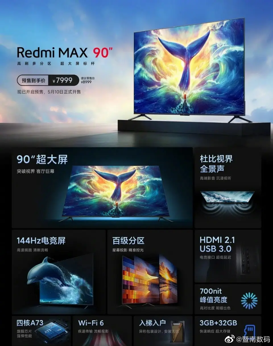 Kínában csak 390.000 Ft egy 90" Redmi TV