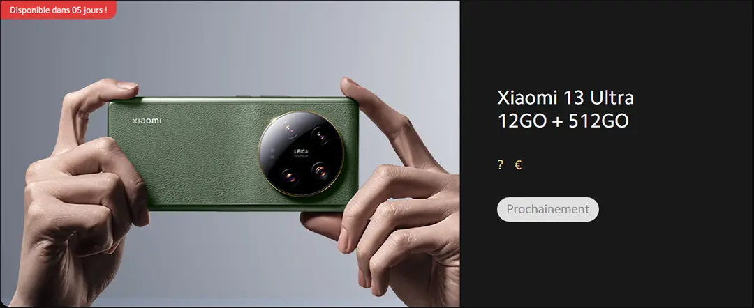 Franciáknál június 12-én mutatják be a Xiaomi 13 Ultra telefont