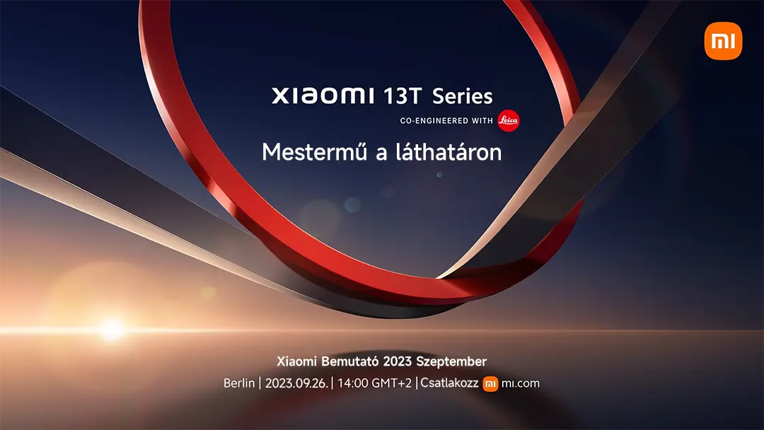 Szeptember 26-án jön a Xiaomi 13T sorozat