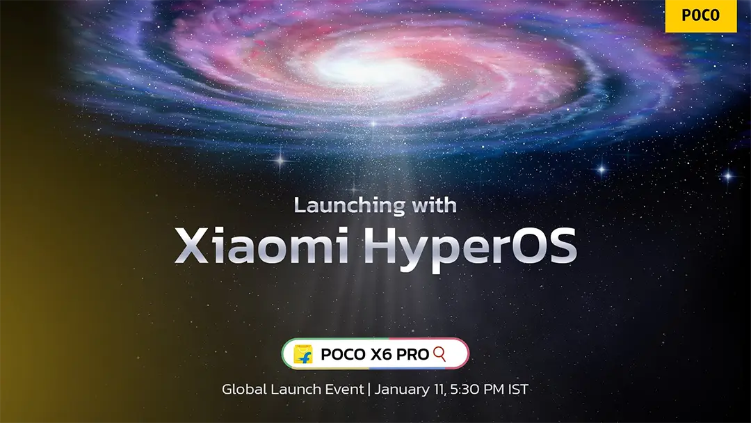 POCO X6 and X6 Pro India Launch Slated for January 11